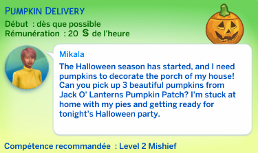 odd job pumkin patch sims 4